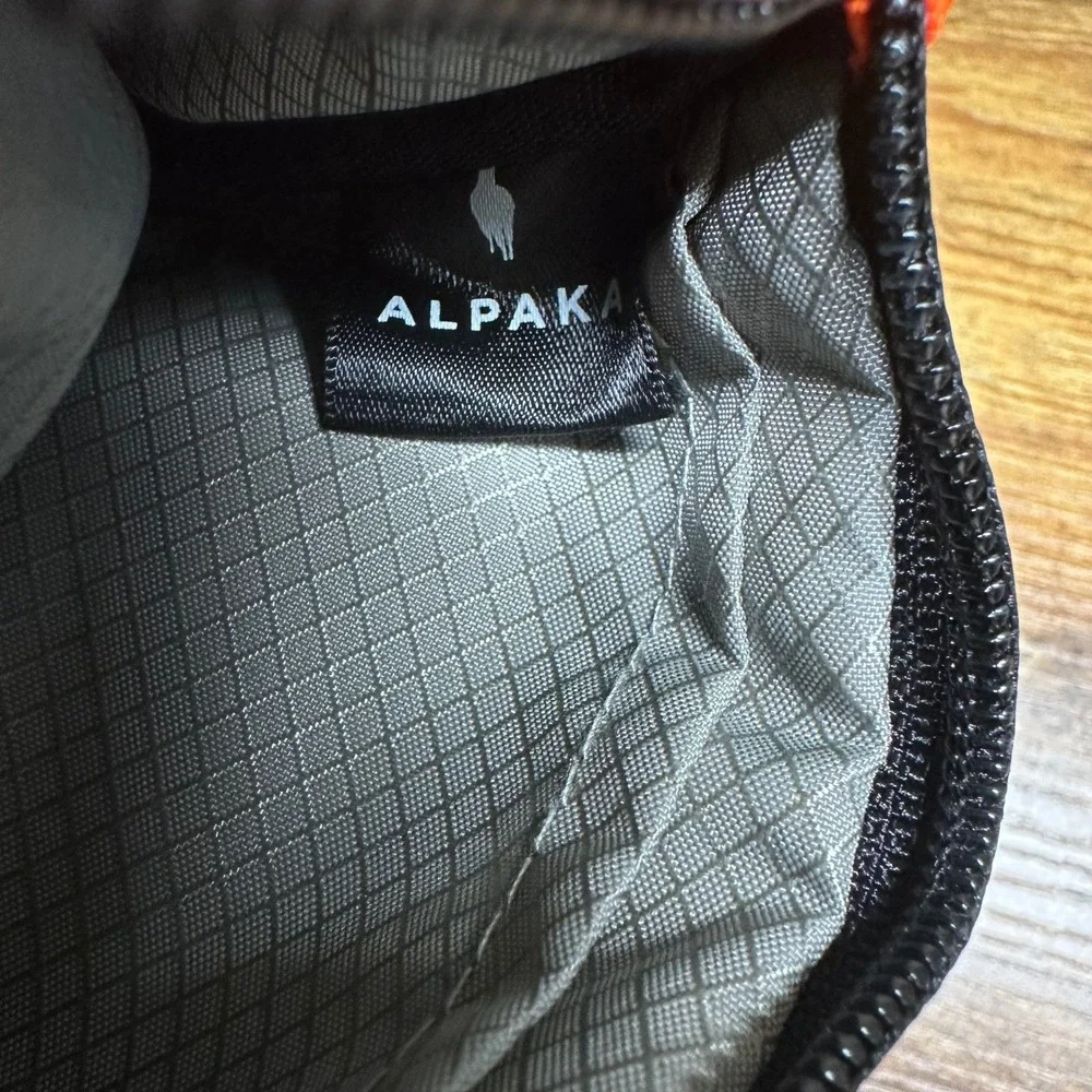 Alpaka Zip Pouch Pro Hot Orange X-Pac VX25 EDC Wallet Organizer AD010190704